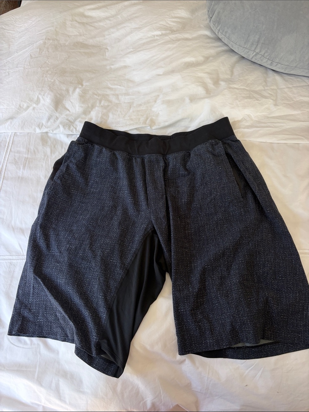 Lululemon Men's Performance Shorts in Navy and Black